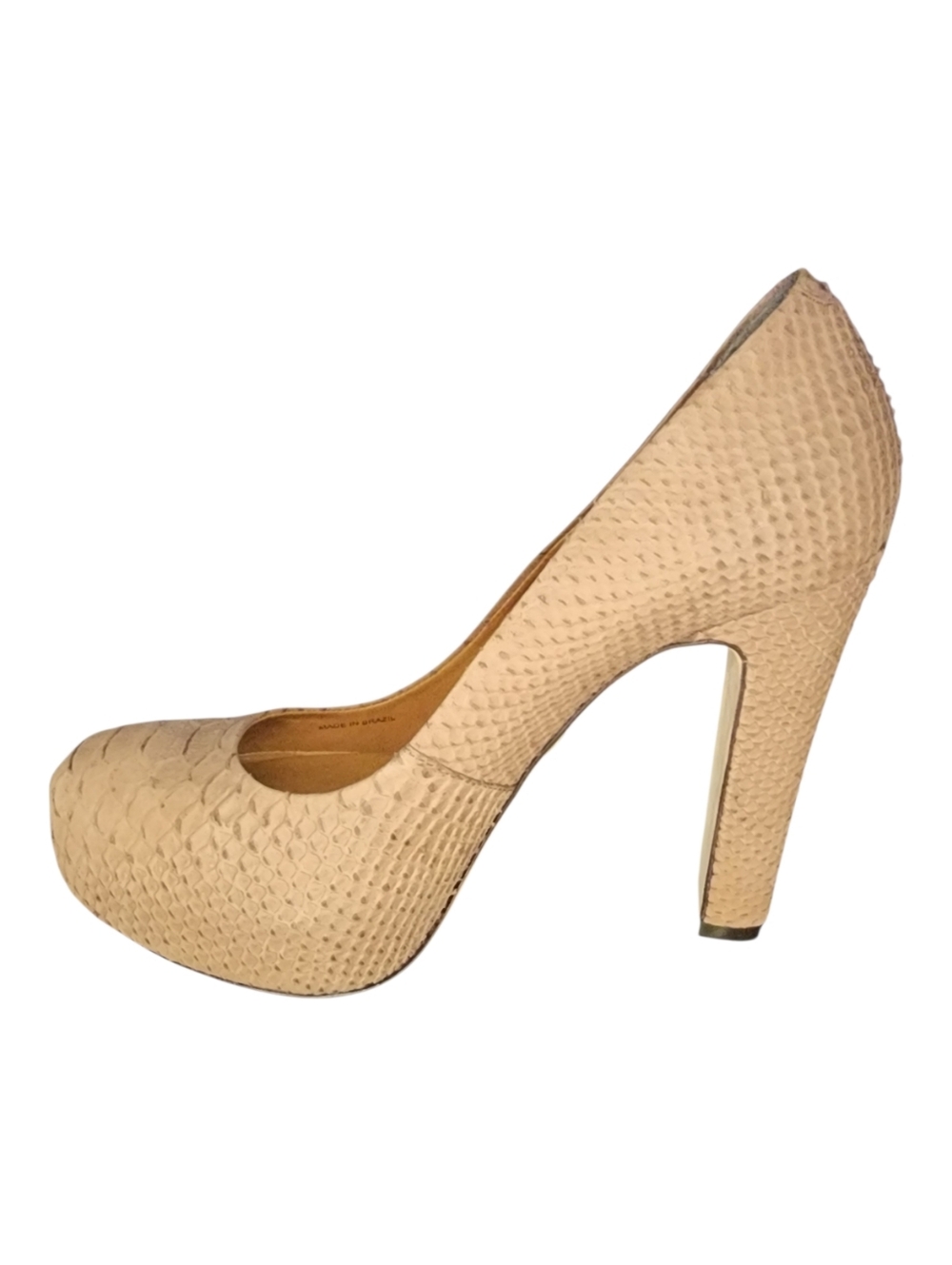 Pour La Victoire Embossed Platform Pumps, Womens 8.5 - Picture 7 of 11